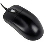 Seal Shield STM042P Silver Storm Medical Grade Optical Mouse - 800 dpi - PS/2 - Black