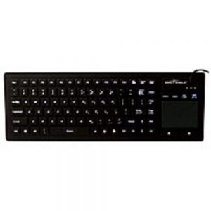 Seal Shield Touch Glow 2 S90PG2 All-In-One Keyboard - 90 Keys - USB - Black
