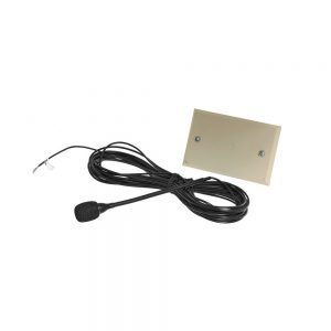 Shure Plate Mount Cardioid Hanging Condenser Microphone Black MX202BP/C