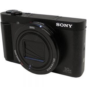 Sony Cyber-shot HX80 18.2 Megapixel Bridge Camera - Black - 3 LCD - 16:9 - 30x Optical Zoom - 2x - Optical (IS) - 4896 x 3672 Image - 1920 x 1080 Video - HDMI - HD Movie Mode - Wireless LAN