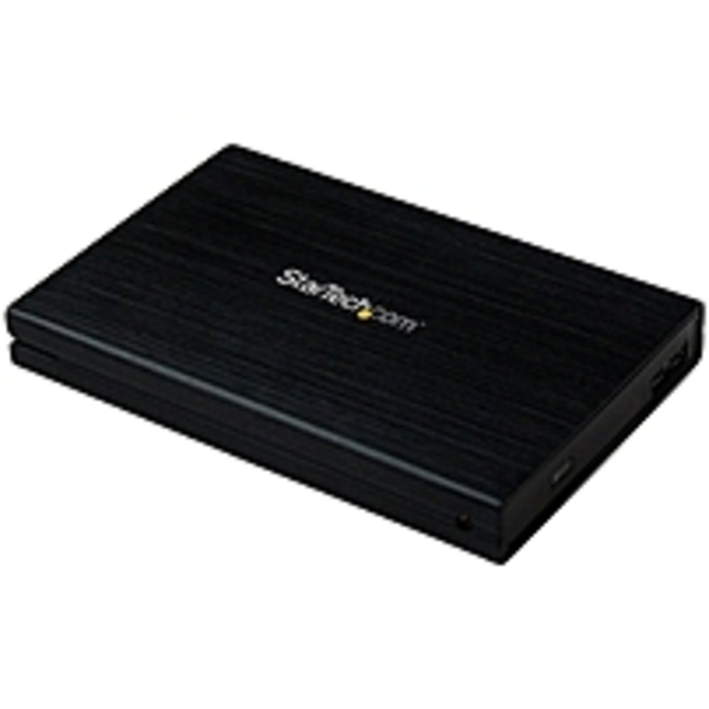 StarTech.com 2.5in Aluminum USB 3.0 External SATA III SSD Hard Drive Enclosure with UASP for SATA 6 Gbps - Portable External HDD - 1 x Total Bay - 1 x 2.5 Bay - USB 3.0 StarTech.com 2.5in Aluminum USB 3.0 External SATA III SSD Hard Drive Enclosure with UASP for SATA 6 Gbps - Portable External HDD - 1 x Total Bay - 1 x 2.5 Bay - USB 3.0