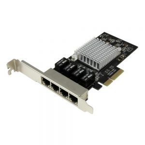 StarTech.com 4-Port Gigabit Ethernet Network Card - PCI Express