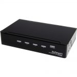StarTech.com 4 Port High Speed HDMI Video Splitter w/ Audio - 1 x Mini-phone Stereo Audio In