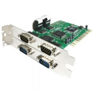 StarTech.com 4 Port PCI RS232 Serial adapter card - PCI - serial - 4 ports - Serial adapter - PCI - RS-232 x 4