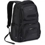 Targus Carrying Case for 16 Notebook - Black with Earphone Jack in strap - Nylon - Shoulder Strap - 18.3 Height x 12.6 Width x 6.1 Depth