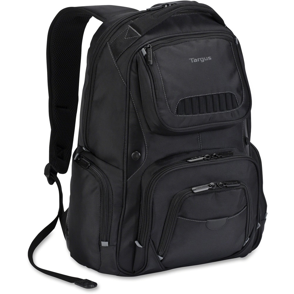 Targus Carrying Case for 16 Notebook - Black with Earphone Jack in strap - Nylon - Shoulder Strap - 18.3 Height x 12.6 Width x 6.1 Depth Targus Carrying Case for 16 Notebook - Black with Earphone Jack in strap - Nylon - Shoulder Strap - 18.3 Height x 12.6 Width x 6.1 Depth