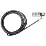 Targus DEFCON ASP66GLX Trapezoid Resettable Combo Cable Lock - Black