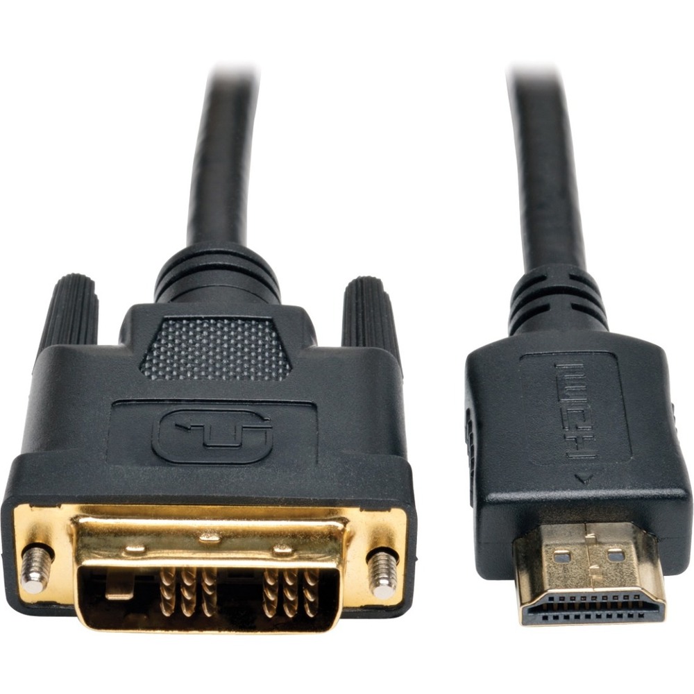 Tripp Lite 10ft HDMI to DVI-D Digital Monitor Adapter Video Converter CableM/M 10' - (HDMI to DVI-D M/M) 10-ft. Tripp Lite 10ft HDMI to DVI-D Digital Monitor Adapter Video Converter CableM/M 10' - (HDMI to DVI-D M/M) 10-ft.