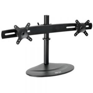 Tripp Lite DDR1026SD Dual Monitor Desk Mount Stand for 10 to 26-inch Flat-Screen Monitors - Black