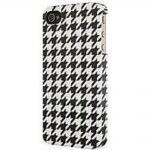 Venom Communication 5031300075554 Smartphone Case for iPhone 4 - Houndstooth - Black