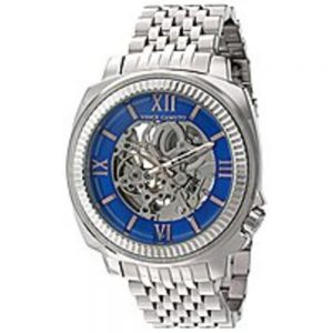 Vince VC/1069SV Exposed Automatic Bracelet Watch - Silver