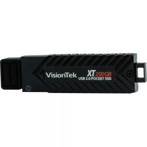 VisionTek 250GB XT USB 3.0 Pocket Solid State Drive - 250 GB SSD - USB 3.0 Type A - TAA Compliant