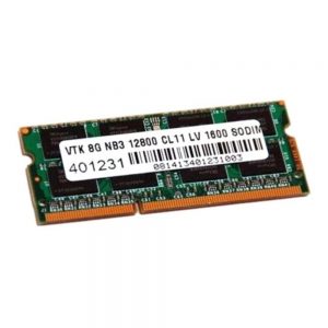 VisionTek 8GB DDR3L Low Voltage 1600 MHz (PC3-12800) CL11 SODIMM - Notebook - 8 GB (1 x 8 GB) - DDR3 SDRAM - 1600 MHz DDR3-1600/PC3-12800 - 1.35 V - Non-ECC - Unbuffered - 204-pin - SoDIMM