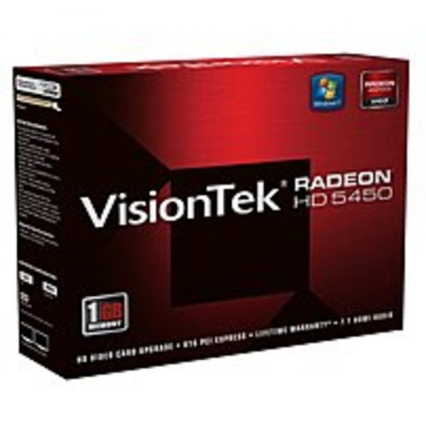 VisionTek 900358 ATI Radeon HD 5450 BB2 Graphics Card - PCI Express 2.1 x16 - 1 GB DDR3 SDRAM - HDMI