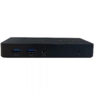 VisionTek VT1000 Universal Dual Display USB 3.0 Dock - for Notebook/Tablet PC/Desktop PC - USB 3.0 - 3 x USB Ports - 3 x USB 3.0 - Network (RJ-45) - HDMI - VGA - DisplayPort - Audio Line Out - Microphone - Wired