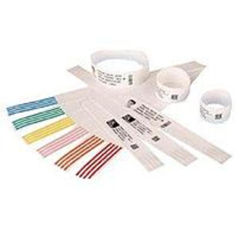 Zebra Z-Band QuickClip 10007000K Wristband Thermal Label for HC100 Thermal Printer - 260 Labels/Roll - Black Zebra Z-Band QuickClip 10007000K Wristband Thermal Label for HC100 Thermal Printer - 260 Labels/Roll - Black