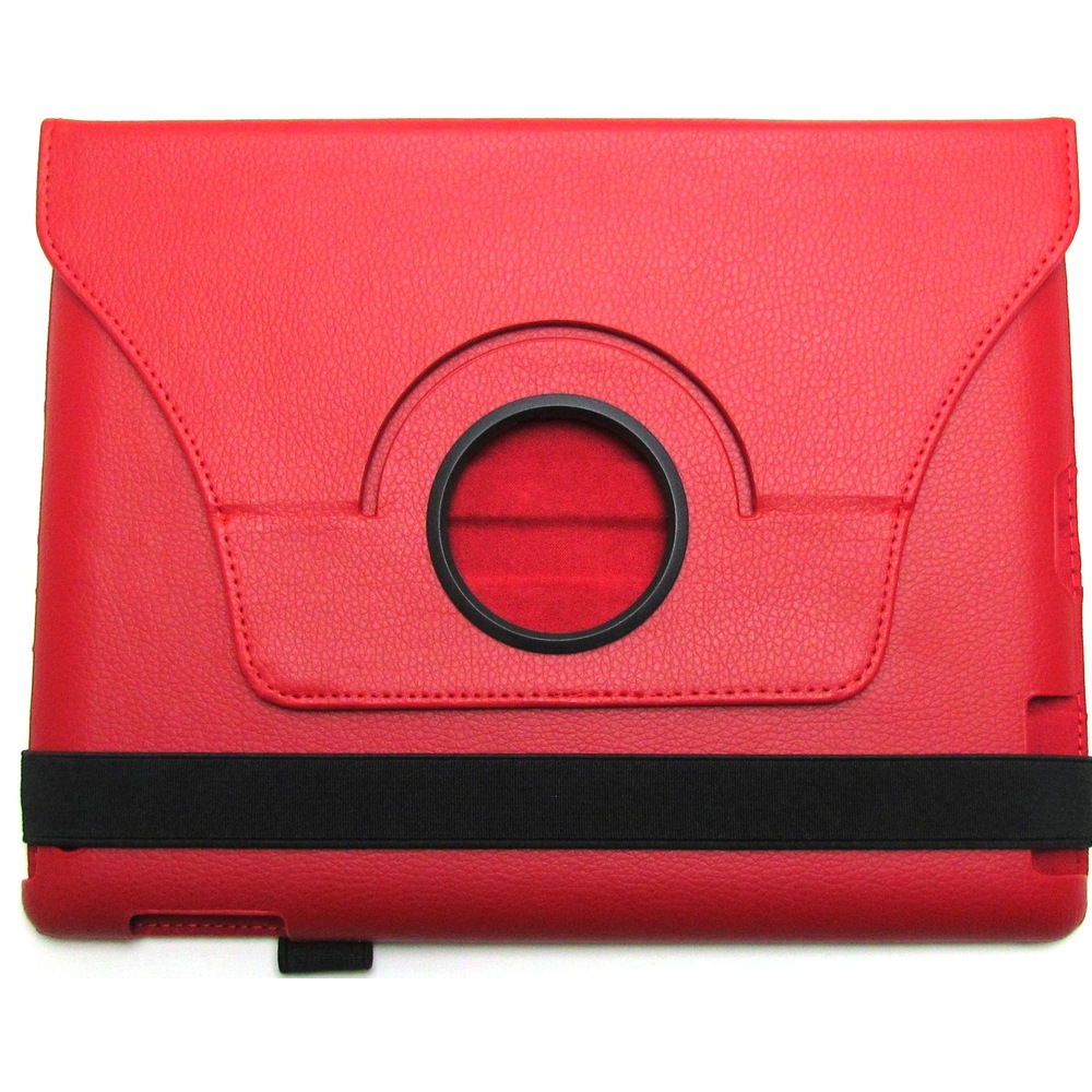 eForCity PAPPIPADLC44 Protective Carrying Folio Case for iPad - Red - Scratch Proof - Synthetic Leather - 0.8 eForCity PAPPIPADLC44 Protective Carrying Folio Case for iPad - Red - Scratch Proof - Synthetic Leather - 0.8