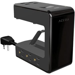 Accell D080B-045B Power U Power Station with Surge Protection