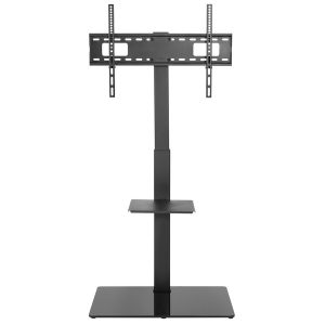 APEX by Promounts AFMSS6402 Large TV Floor Stand Mount with 35deg swivel by Apex