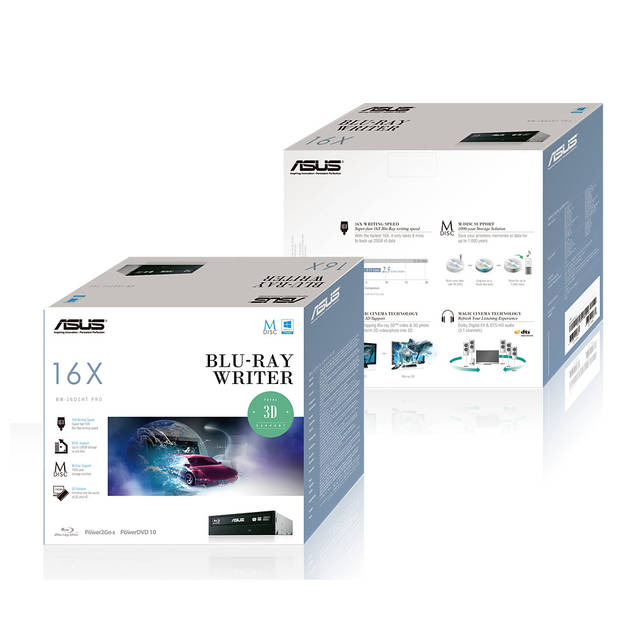 Asus BW-16D1HT 16X SATA Blu-ray Internal Writer Drive (Black) Asus BW-16D1HT 16X SATA Blu-ray Internal Writer Drive (Black)
