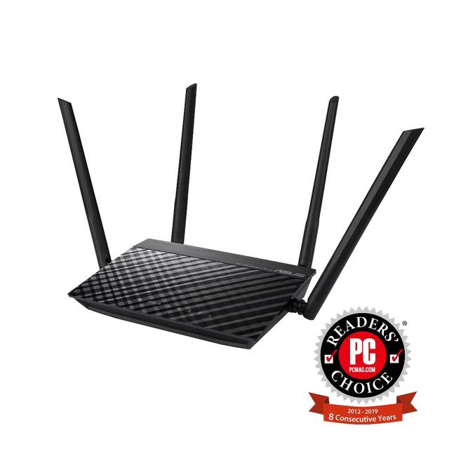 Asus RT-AC1200GE AC1200 Dual-Band Wi-Fi Router with MU-MIMO and Parental Controls for smooth streaming 4K videos from Youtube and Netflix Asus RT-AC1200GE AC1200 Dual-Band Wi-Fi Router with MU-MIMO and Parental Controls for smooth streaming 4K videos from Youtube and Netflix
