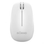Bornd C100 Wireless Bluetooth 3.0 Optical Mouse (White)