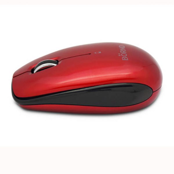 Bornd C170B Wireless Bluetooth 3.0 Optical Mouse (Red)
