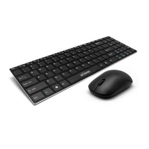 Bornd E550 Wireless Metal Keyboard & Mouse Combo (Black)