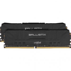 Crucial Ballistix DDR4-2666 32GB(2x 16GB)/ 2G x 64 CL16 Memory Kit (Black)