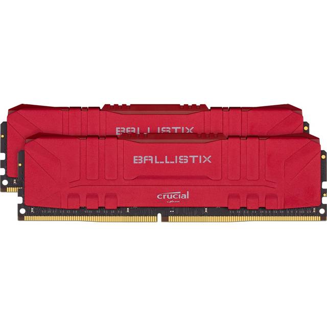 Crucial Ballistix DDR4-2666 32GB(2x 16GB)/ 2G x 64 CL16 Memory Kit (Red) Crucial Ballistix DDR4-2666 32GB(2x 16GB)/ 2G x 64 CL16 Memory Kit (Red)