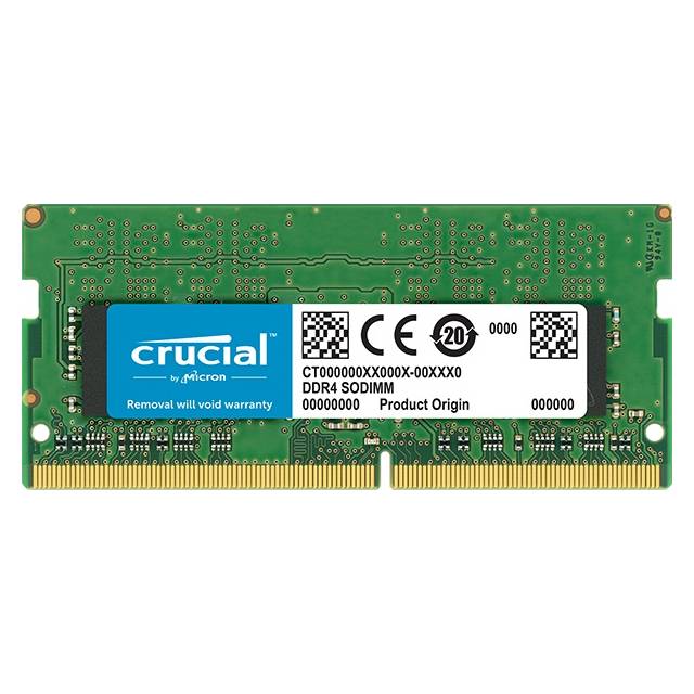 Crucial CT4G4SFS8266 DDR4-2666 SODIMM 4GB/512Mx64 CL19 Notebook Memory Crucial CT4G4SFS8266 DDR4-2666 SODIMM 4GB/512Mx64 CL19 Notebook Memory