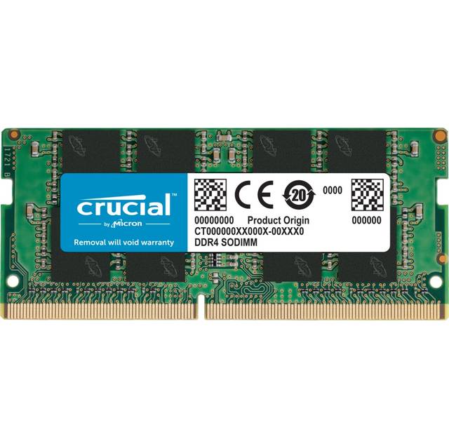 Crucial DDR4-2666 SODIMM 4GB/512Mx64 CL19 Notebook Memory Crucial DDR4-2666 SODIMM 4GB/512Mx64 CL19 Notebook Memory