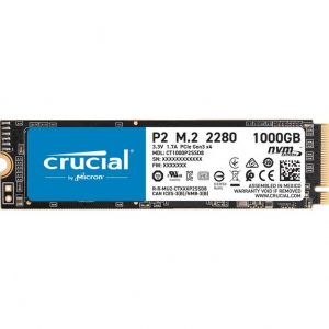 Crucial P2 1TB M.2 2280 PCI-Express 3.0 NVMe Solid State Drive