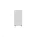 DEEPCOOL MACUBE 110 WH  Micro ATX Case with Full-Size Magnetic Tempered Glass Removable HDD Cage and Built-in Graphics Card Holder - White