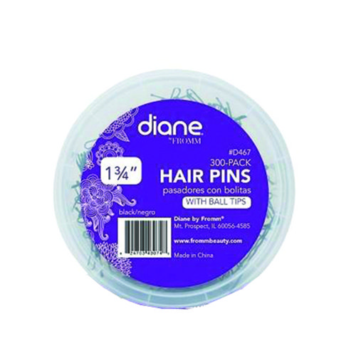 Diane 467 Hair Pin Blk 300Pk