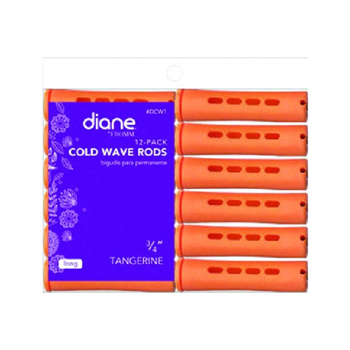 Diane Cw1 Cold Wave Rods 3/4″ Tangerine