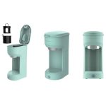 Frigidaire ECMK088-MINT 1-Cup 700-Watt Retro Coffee Maker (Mint)