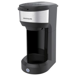 Frigidaire ECMK103 1-Cup 600-Watt Drip or K-Cup-Compatible Coffee Maker with Fast Brew