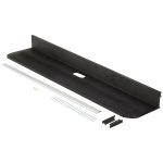 Hangman LSBS-34K Reversible No-Stud Sound Bar Shelf (34-Inch Radius Ends)