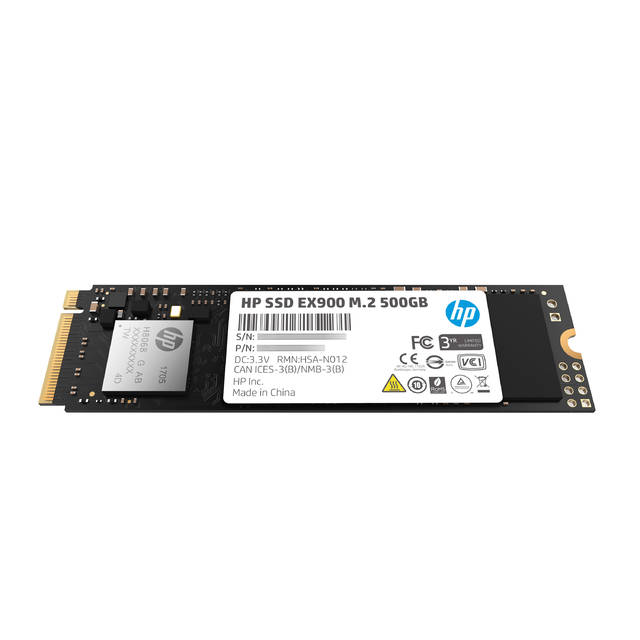 HP EX900 Series M.2 500GB PCI-Express 3.0 x4 NVMe Internal Solid State Drive HP EX900 Series M.2 500GB PCI-Express 3.0 x4 NVMe Internal Solid State Drive