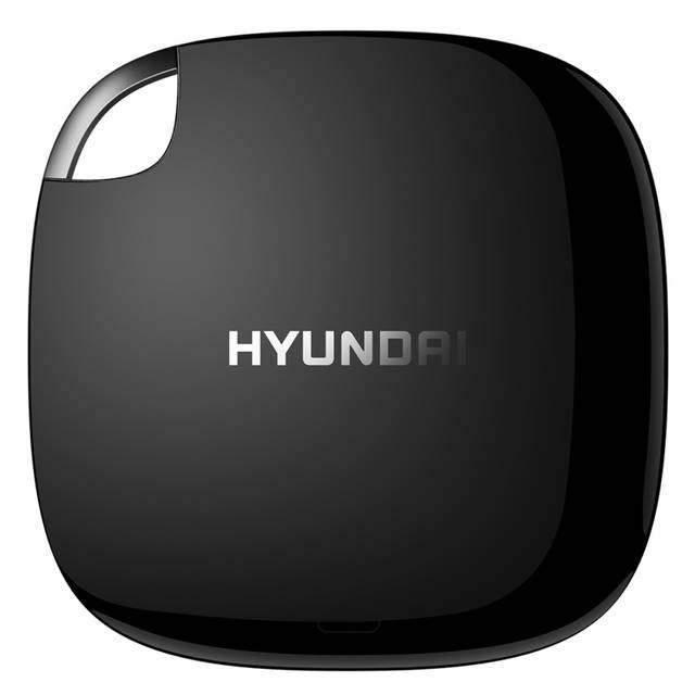 Hyundai HTESD250PB 256GB External Solid State Drive (Midnight Black) Hyundai HTESD250PB 256GB External Solid State Drive (Midnight Black)