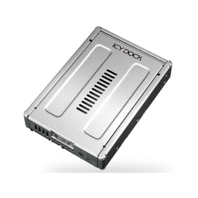 ICY DOCK EZConvert Pro MB982SPR-2S Full Metal Dual 2.5 inch to 3.5 inch SATA HDD & SSD RAID Converter for PC ICY DOCK EZConvert Pro MB982SPR-2S Full Metal Dual 2.5 inch to 3.5 inch SATA HDD & SSD RAID Converter for PC