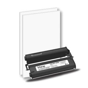 iHome IHC46-40 4-Inch x 6-Inch Ink + Paper Refill Cartridge