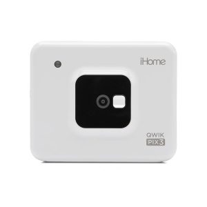 iHome IHCP33-W QUIKPIX3 Square 2-in-1 Instant Print Camera