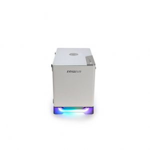 In-Win A1 PLUS WHITE Mini-ITX Tower with Integrated ARGB Lighting - 650W Gold Power Supply