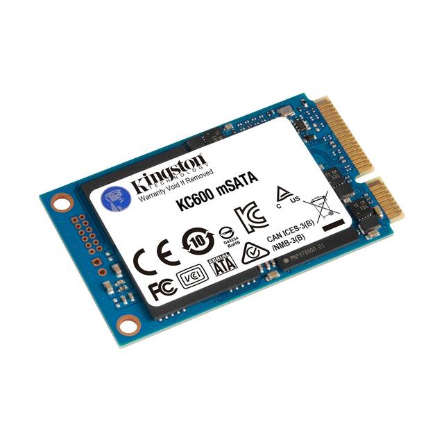 Kingston KC600 512GB mSATA Solid State Drive (3D TLC) Kingston KC600 512GB mSATA Solid State Drive (3D TLC)