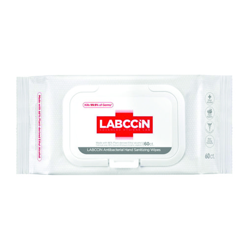 Labccin Hand Sanitizing Wipes 60 Ct