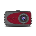 Minolta MNCD38-R MNCD38 1080p Full HD Dash Camera with 3-Inch LCD Screen (Red)