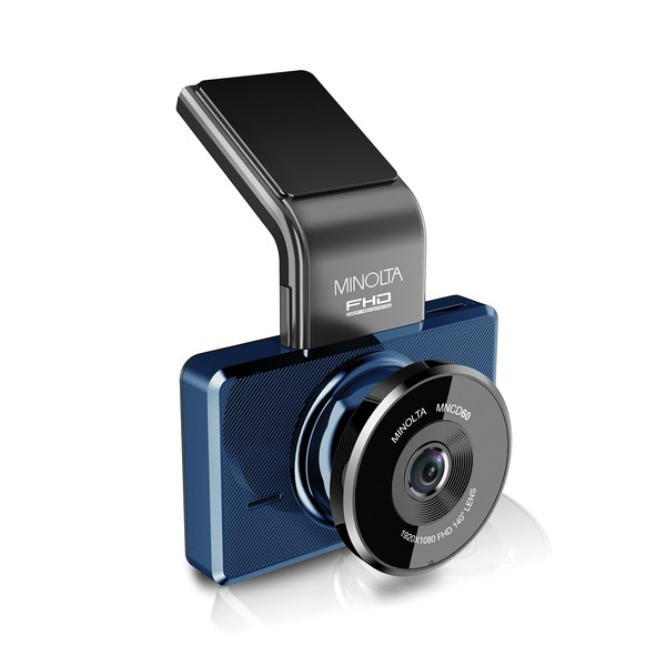 Minolta MNCD60-BL MNCD60 1080p Full HD ADAS Dash Camera with 3-Inch LCD Screen (Blue) Minolta MNCD60-BL MNCD60 1080p Full HD ADAS Dash Camera with 3-Inch LCD Screen (Blue)