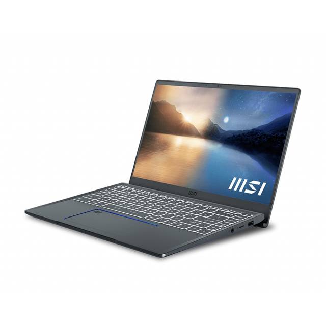 MSI Prestige 14 EVO A11M-220 14 inch Intel Core i7-1185G7 1.2-4.8GHz/ 16GB LPDDR4X-4267/ 512GB NVMe SSD/ Intel Iris Xe/ USB2.0/ Windows 10 Laptop (Carbon Gray) MSI Prestige 14 EVO A11M-220 14 inch Intel Core i7-1185G7 1.2-4.8GHz/ 16GB LPDDR4X-4267/ 512GB NVMe SSD/ Intel Iris Xe/ USB2.0/ Windows 10 Laptop (Carbon Gray)